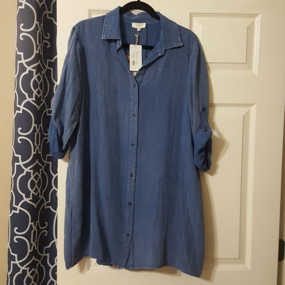 Umgee  Chambray Dress